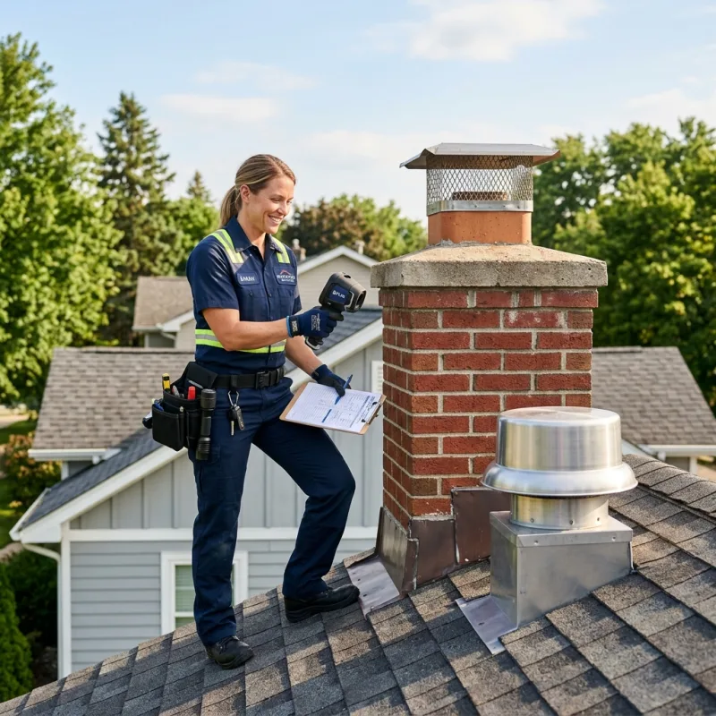 Technician inspecting a Pascoe Vale roof cavity and ductwork for a dead bird